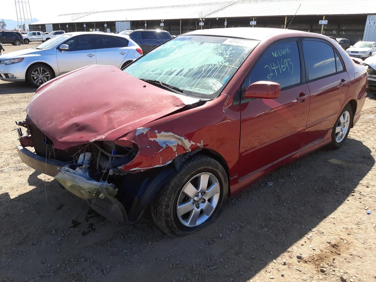 Photo 2 from auction – 2005 TOYOTA COROLLA CE with VIN 1NXBR32EX5Z493447