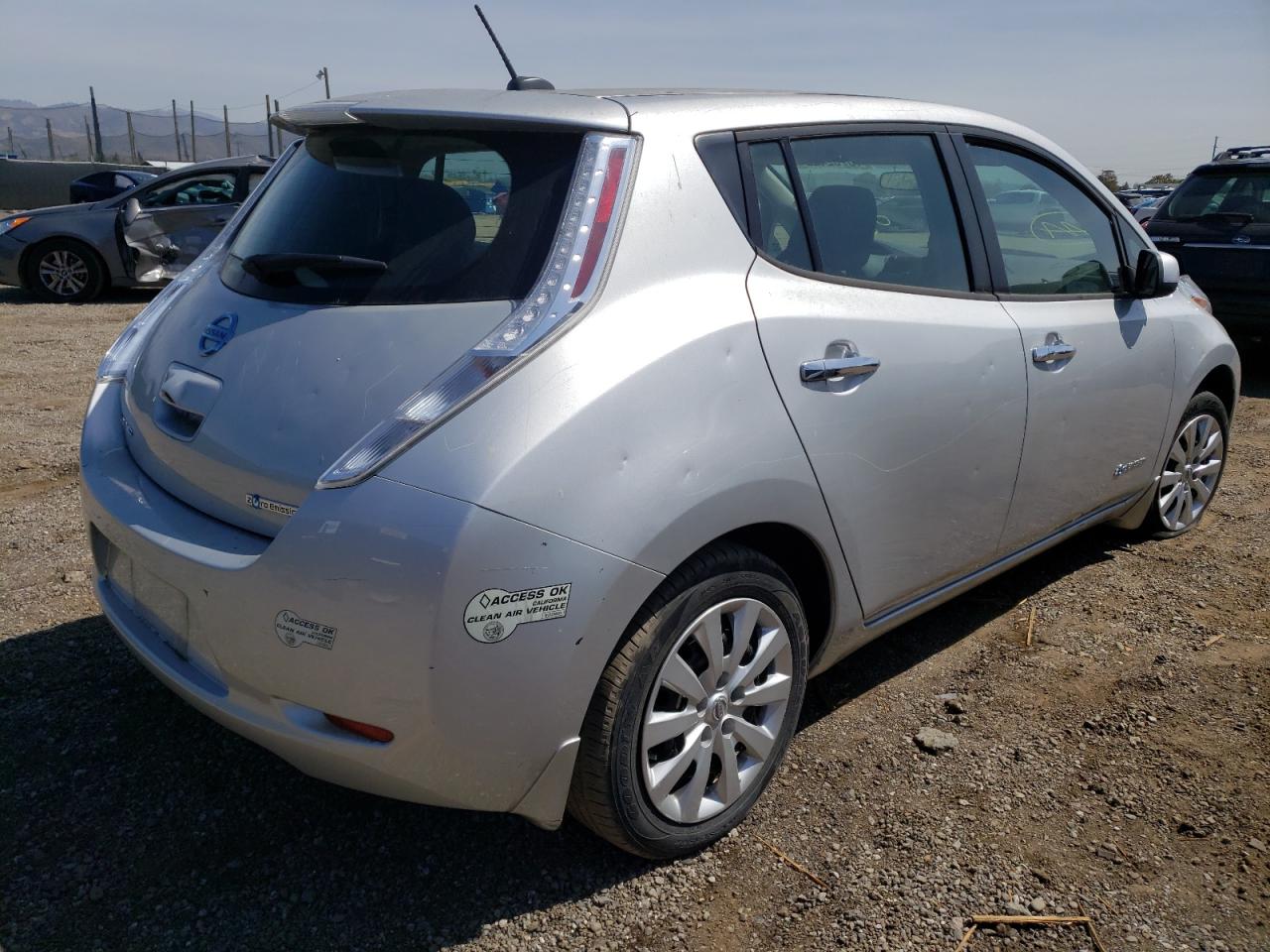 Photo 4 from auction – 2017 NISSAN LEAF S with VIN 1N4BZ0CP4HC305363