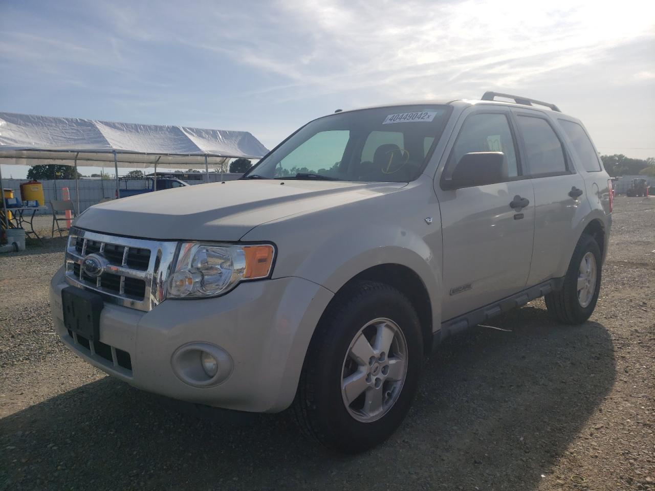 Photo 2 from auction – 2008 FORD ESCAPE XLT with VIN 1FMCU93108KC15156