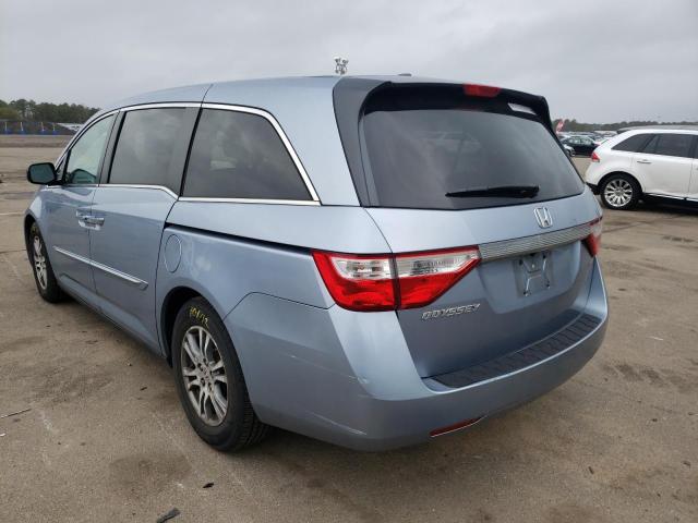 Photo 3 from auction – 2011 HONDA ODYSSEY EX with VIN 5FNRL5H66BB085208