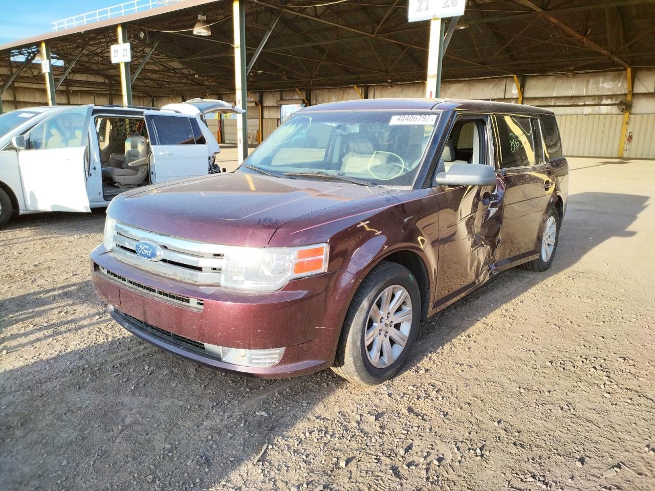 Photo 2 from auction – 2011 FORD FLEX SE with VIN 2FMGK5BC8BBD09709