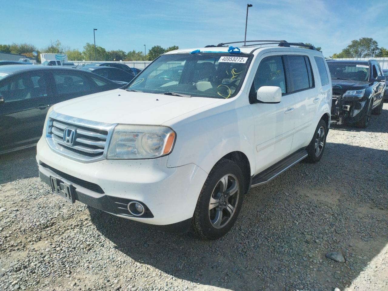Photo 9 from auction – 2012 HONDA PILOT EXL with VIN 5FNYF4H51CB025553