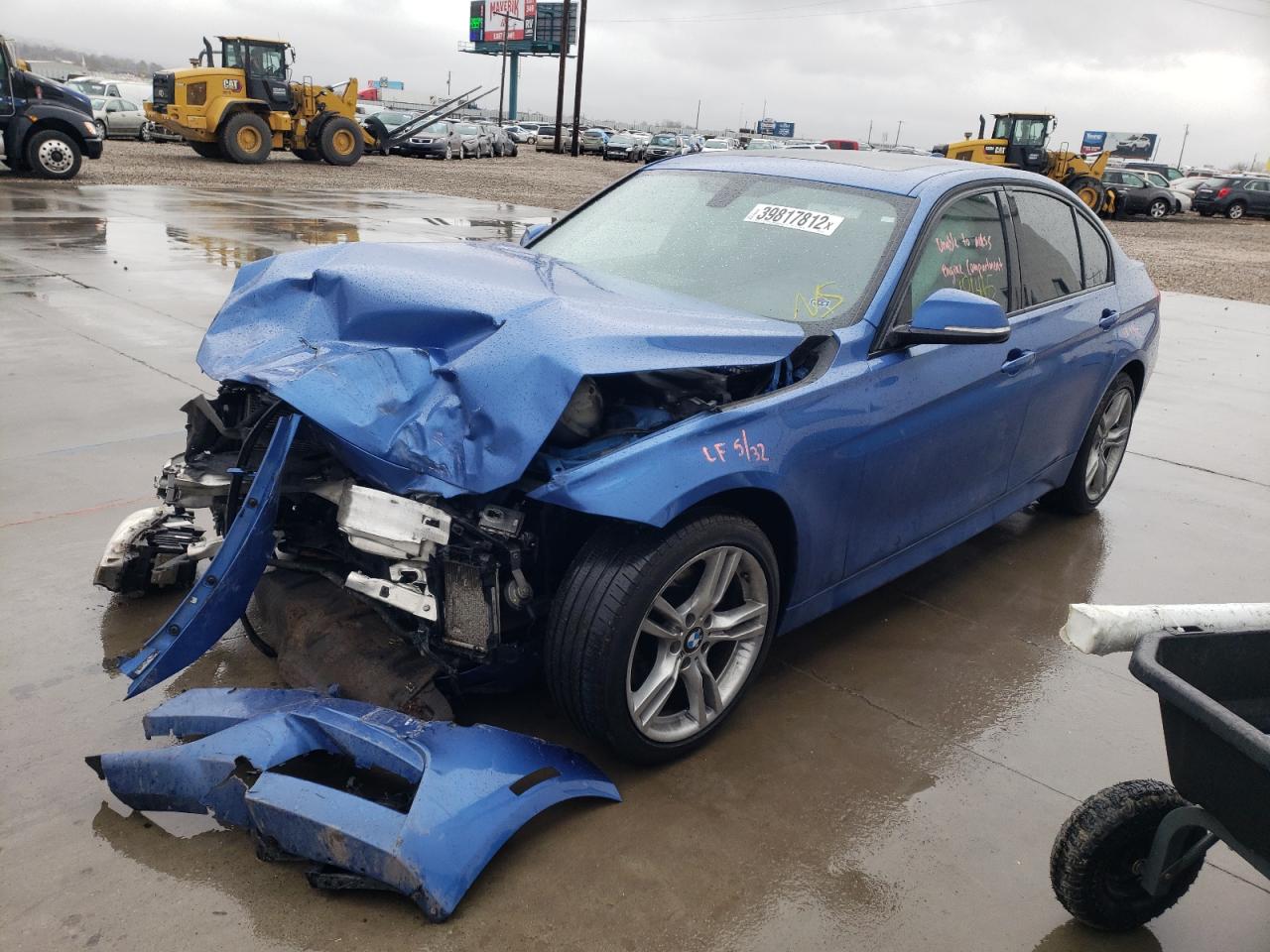 Photo 2 from auction – 2014 BMW 328 XI with VIN WBA3B3C54EJ981044