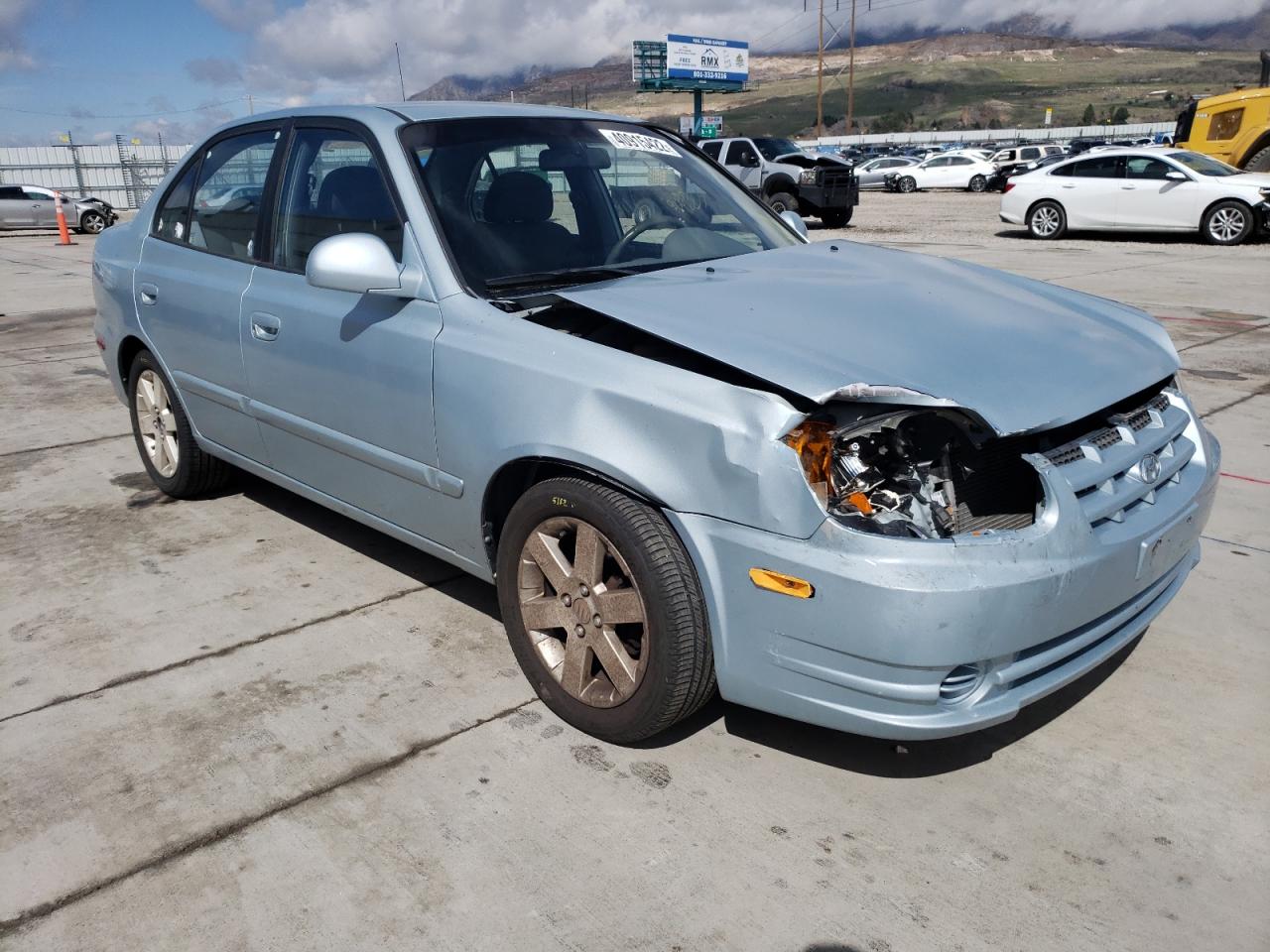 HYUNDAI ACCENT GL 2004 with VIN KMHCG45C54U567141 - Photo from auction