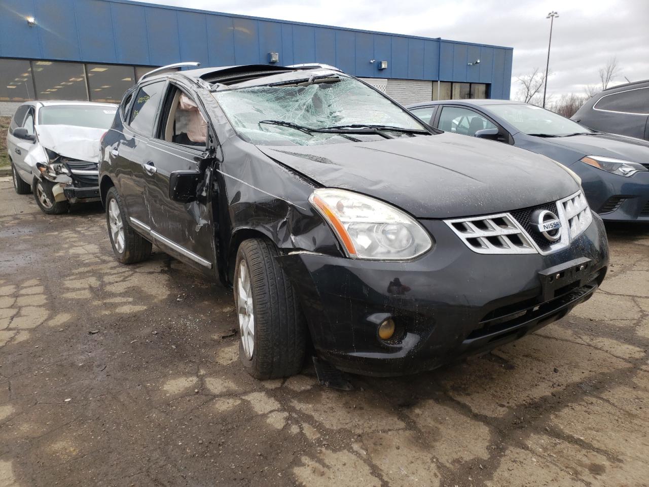 NISSAN ROGUE S 2012 with VIN JN8AS5MTXCW253459 - Photo from auction