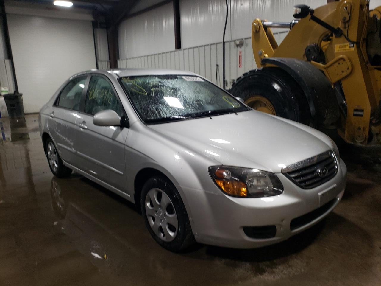 KIA SPECTRA EX 2009 with VIN KNAFE222695640006 - Photo from auction