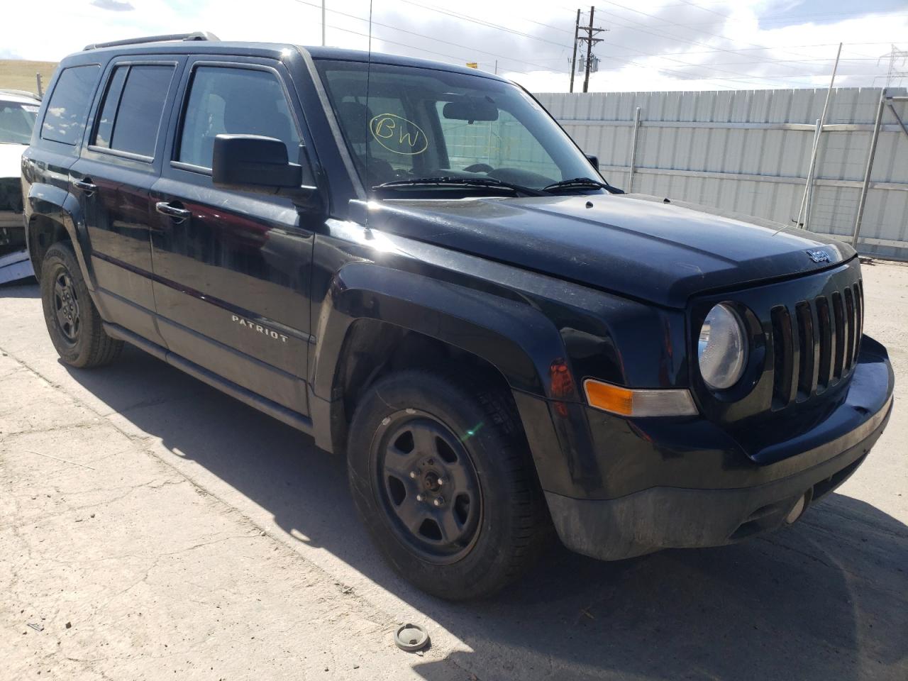 Photo 1 from auction – 2014 JEEP PATRIOT SP with VIN 1C4NJPBB0ED918647