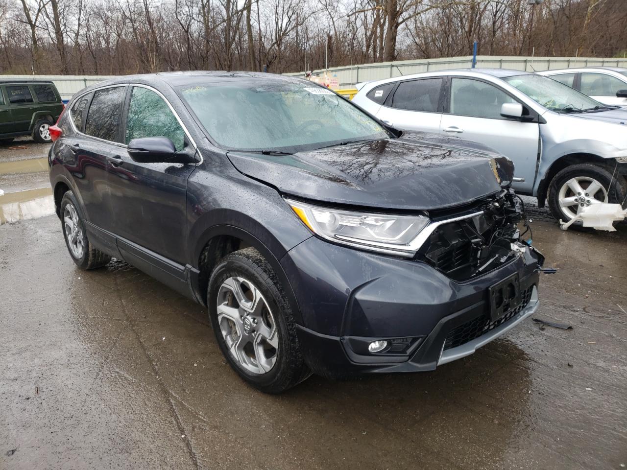 HONDA CR-V EXL 2019 with VIN 2HKRW2H88KH654522 - Photo from auction