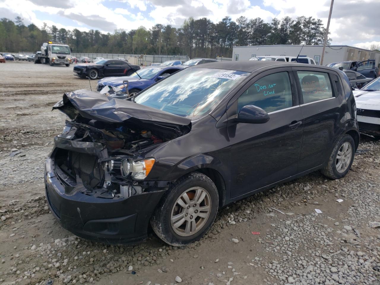 Photo 2 from auction – 2013 CHEVROLET SONIC LT with VIN 1G1JC6SHXD4234090
