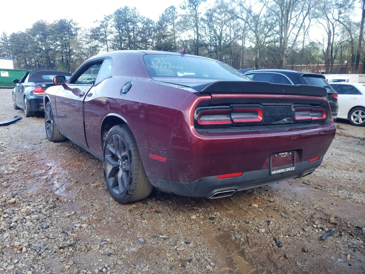 Photo 3 from auction – 2020 DODGE CHALLENGER with VIN 2C3CDZAG0LH146503