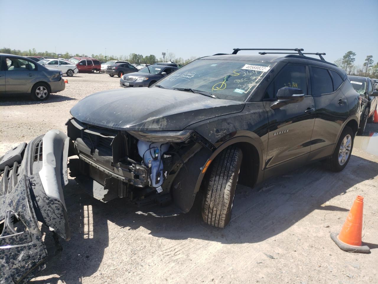 Photo 2 from auction – 2020 CHEVROLET BLAZER 2LT with VIN 3GNKBCRS3LS715366