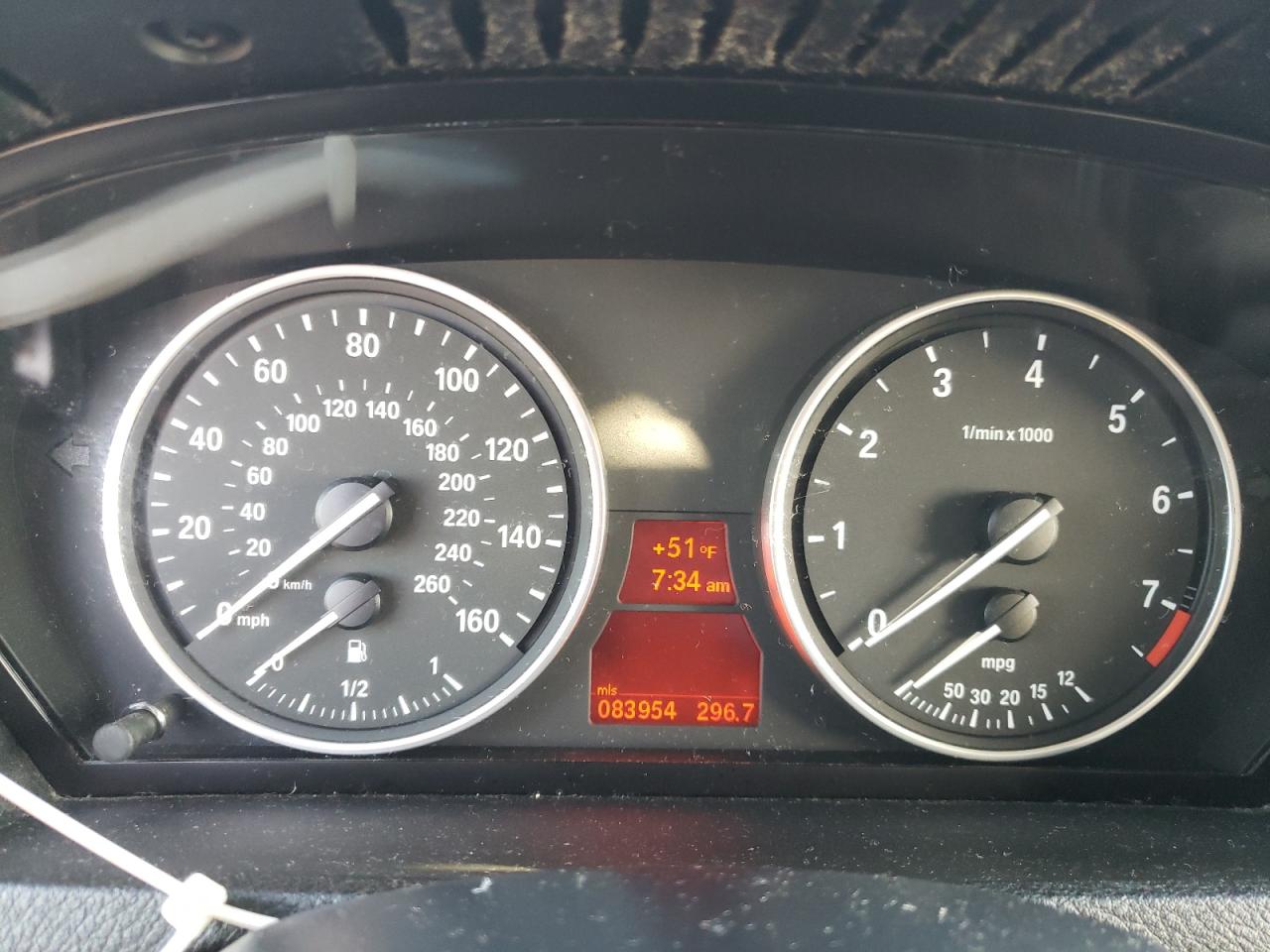 Photo 8 from auction – 2009 BMW X5 XDRIVE3 with VIN 5UXFE43589L274485
