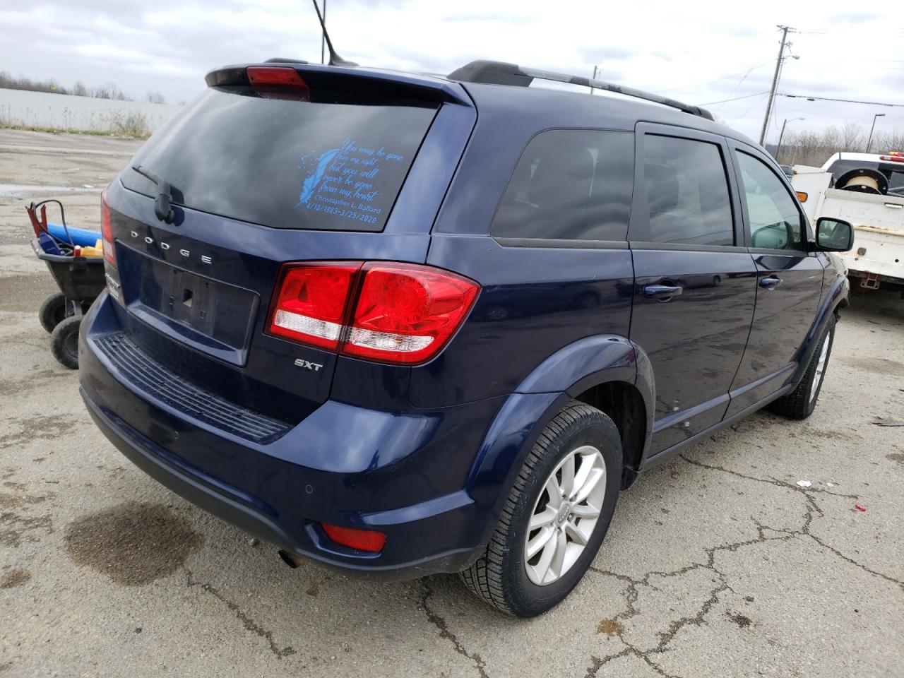 Photo 4 from auction – 2017 DODGE JOURNEY SX with VIN 3C4PDCBB4HT590205