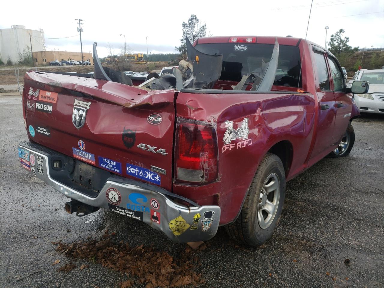 Photo 4 from auction – 2012 DODGE RAM 1500 S with VIN 1C6RD7FP1CS306925