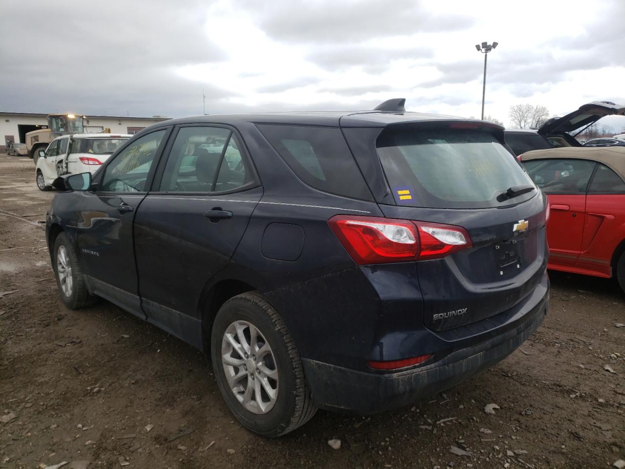 Photo 3 from auction – 2020 CHEVROLET EQUINOX LS with VIN 3GNAXHEVXLS511108