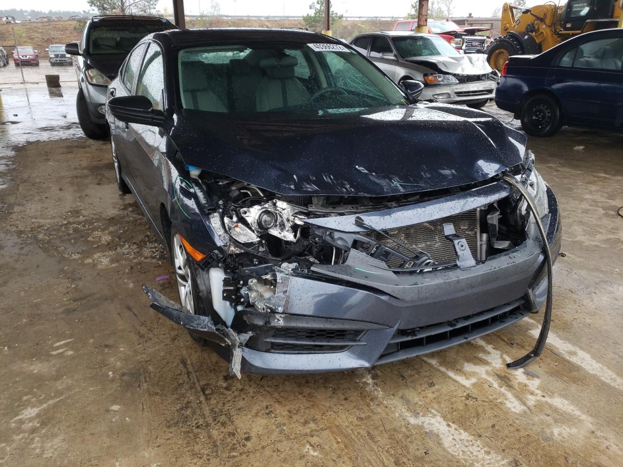 HONDA CIVIC LX 2016 with VIN 19XFC2F57GE041114 - Photo from auction
