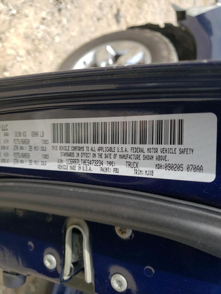 Photo 10 from auction – 2014 RAM 1500 SLT with VIN 1C6RR7LT0ES473234