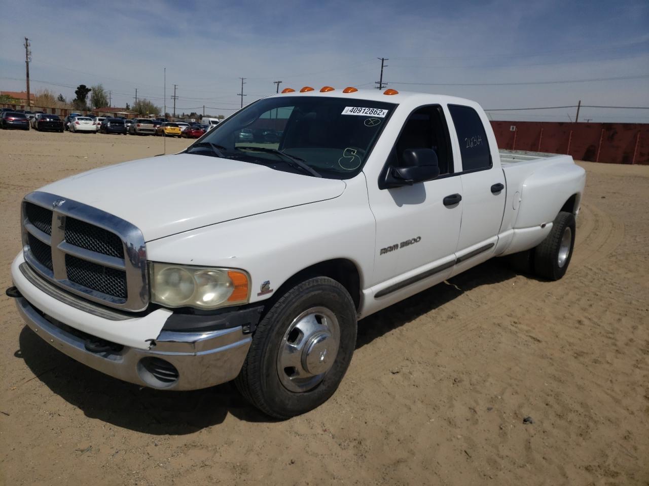 Photo 2 from auction – 2003 DODGE RAM 3500 S with VIN 3D7MA48C53G754599