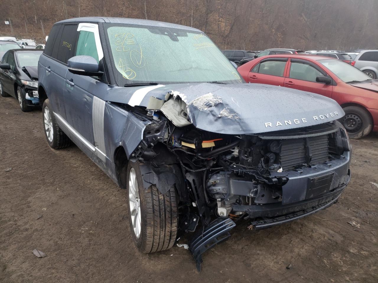 Фото 1 с аукциона – 2018 LAND ROVER RANGE ROVE с VIN SALGS2SV4JA385516