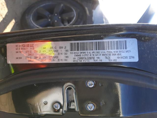 Photo 10 from auction – 2018 RAM 1500 ST with VIN 1C6RR6FG0JS288782