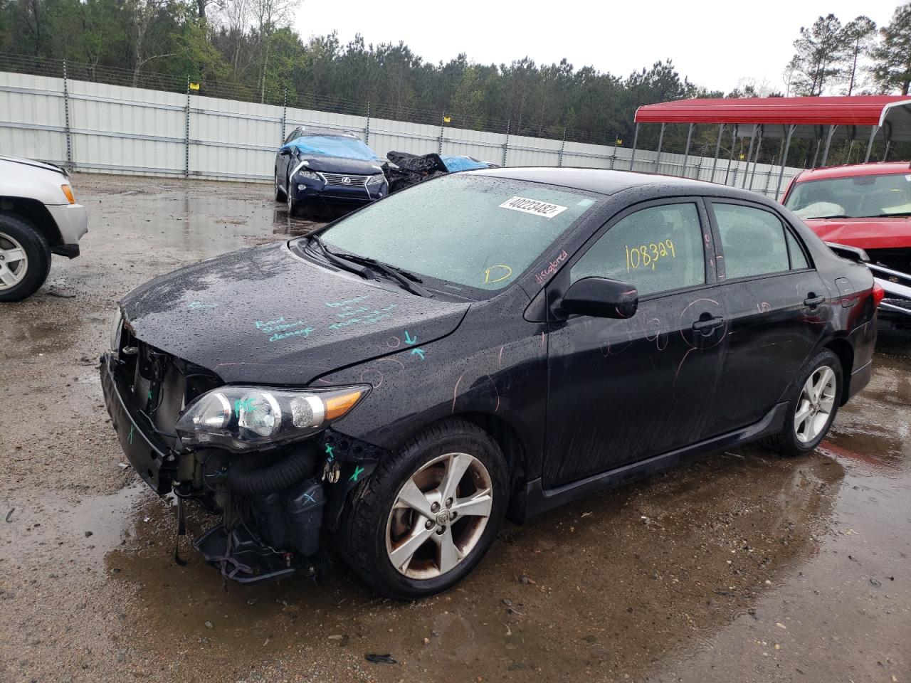 Photo 2 from auction – 2013 TOYOTA COROLLA BA with VIN 5YFBU4EE1DP203452