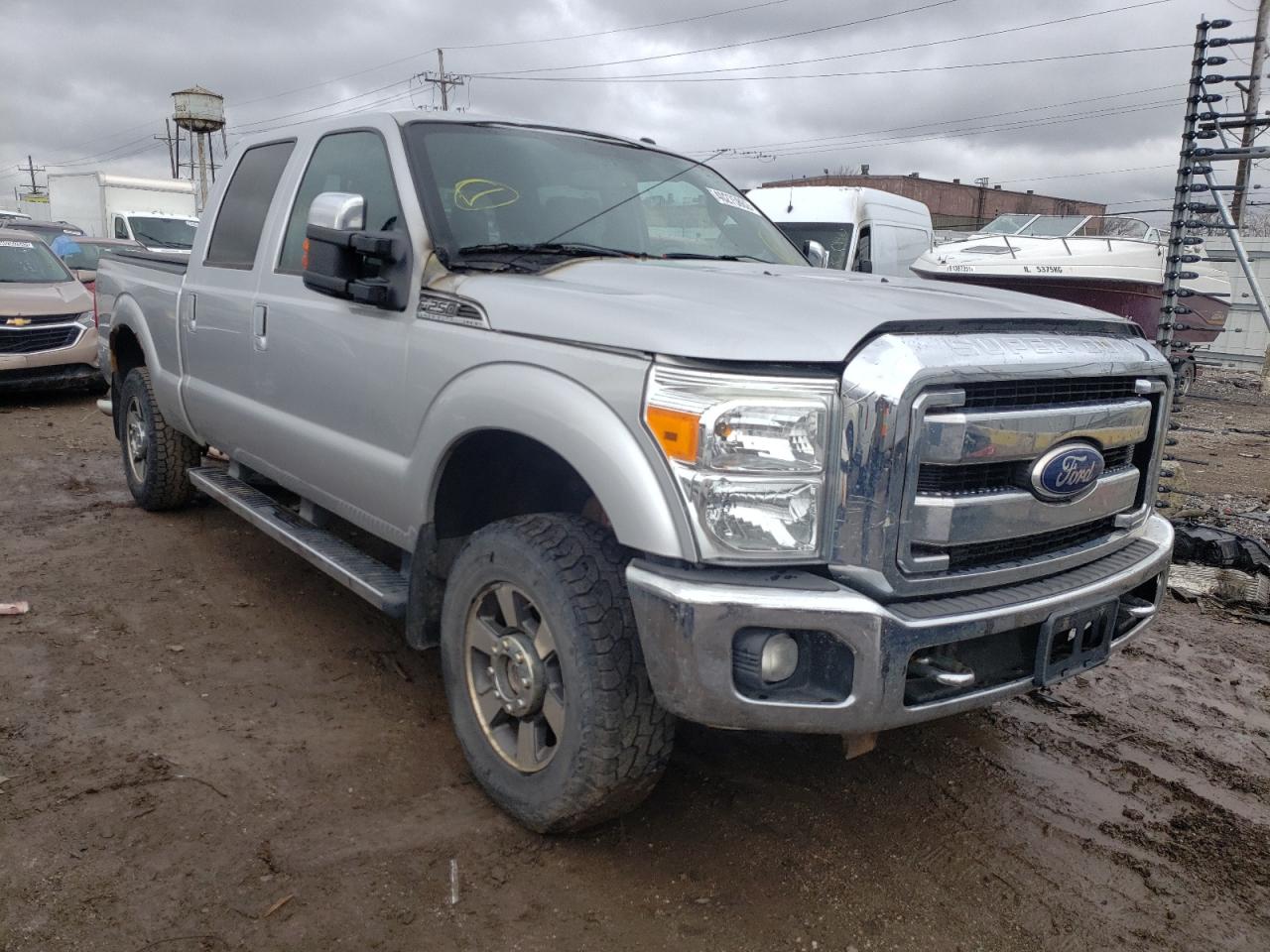 FORD F250 SUPER 2011 with VIN 1FT7W2B69BEA25477 - Photo from auction
