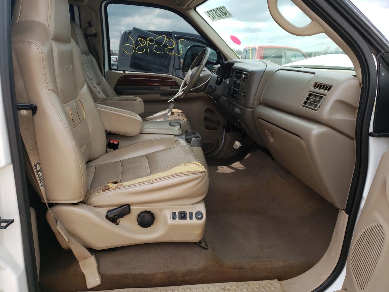 Photo 5 from auction – 2002 FORD F250 SUPER with VIN 1FTNW21F42ED46707