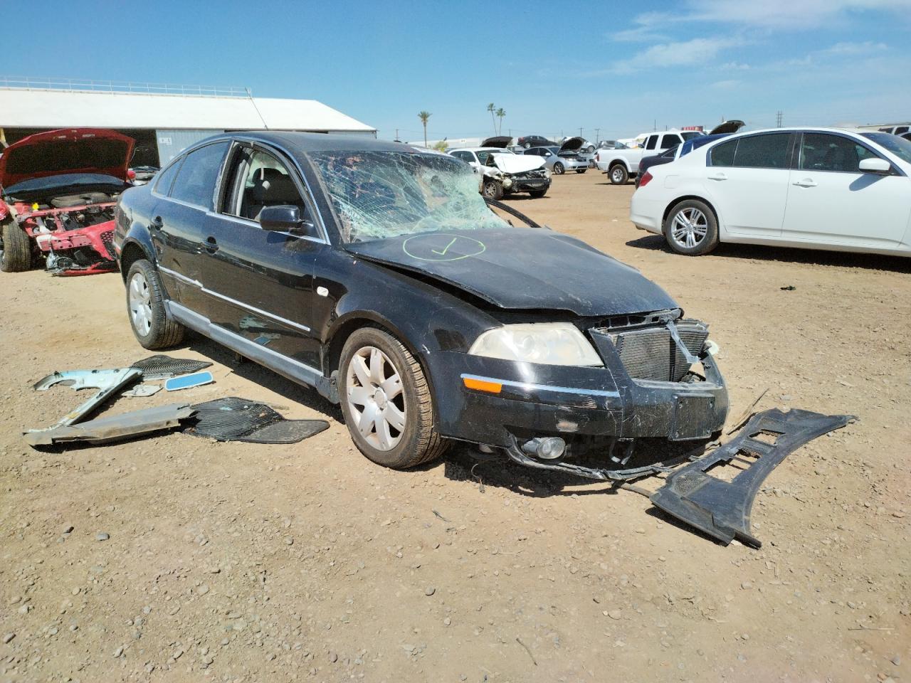 VOLKSWAGEN PASSAT GLX 2003 with VIN WVWRH63B23P041399 - Photo from auction