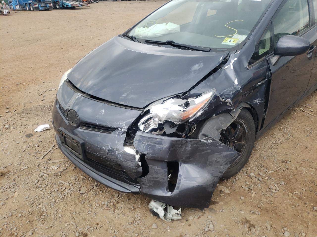 Photo 9 from auction – 2012 TOYOTA PRIUS with VIN JTDKN3DU6C1537513