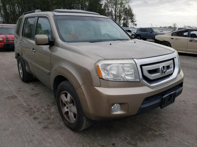 HONDA PILOT EXL 2011 with VIN 5FNYF3H50BB057287 - Photo from auction