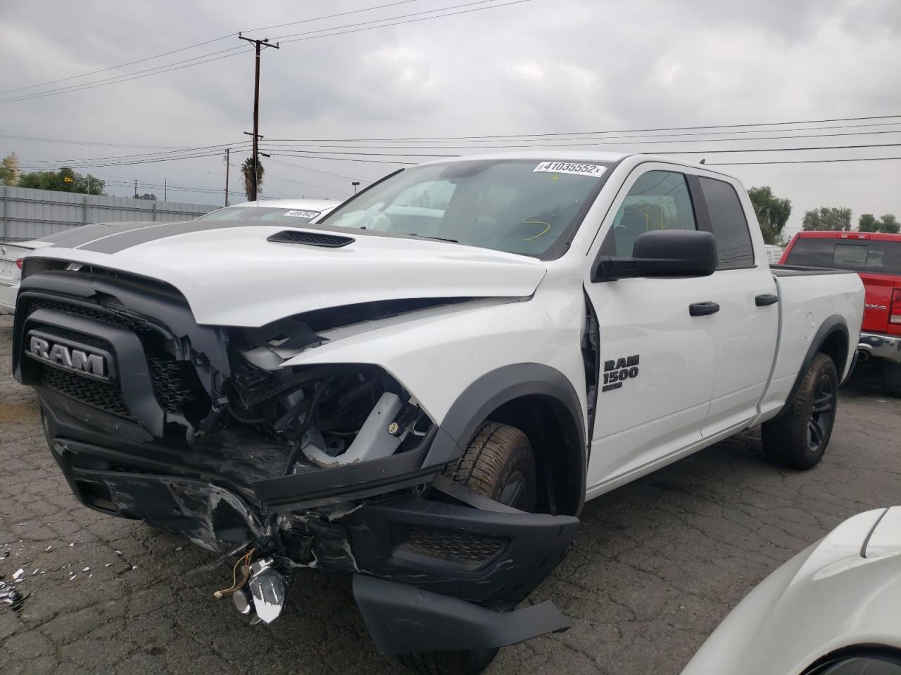 Photo 2 from auction – 2021 RAM 1500 CLASS with VIN 1C6RR6GG7MS581646