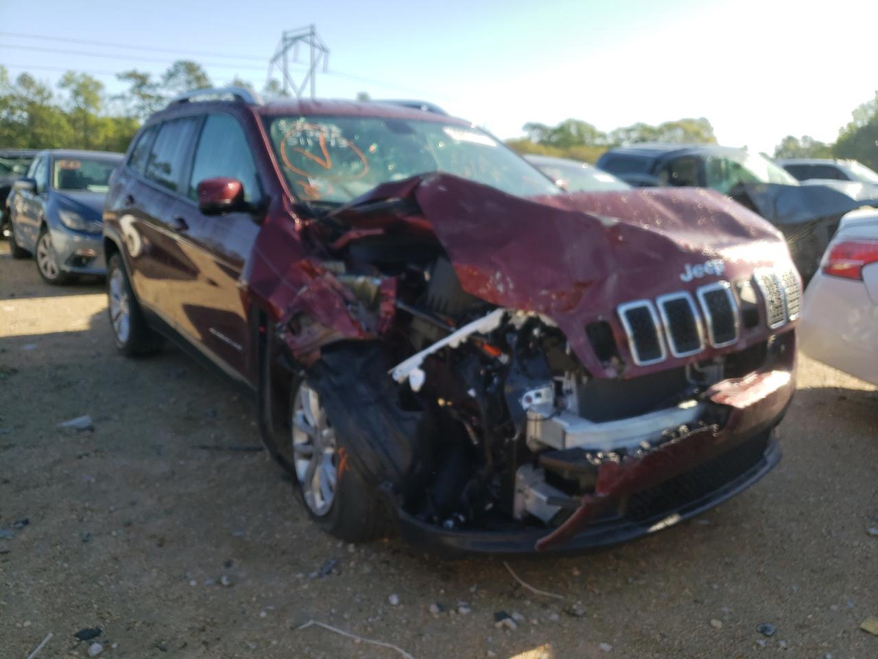 JEEP CHEROKEE L 2020 with VIN 1C4PJLCB1LD511773 - Photo from auction