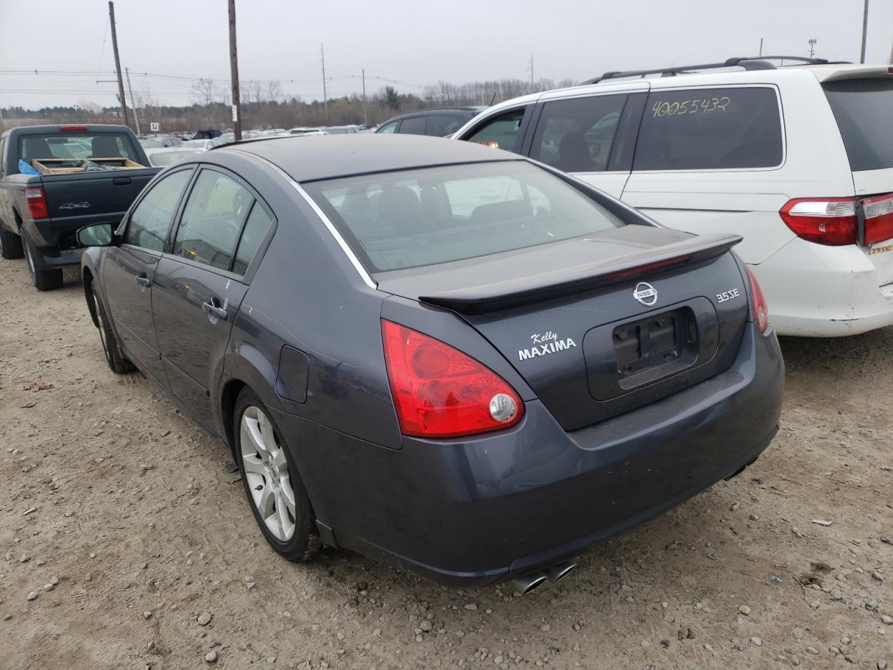 Photo 3 from auction – 2008 NISSAN MAXIMA SE with VIN 1N4BA41E68C817707