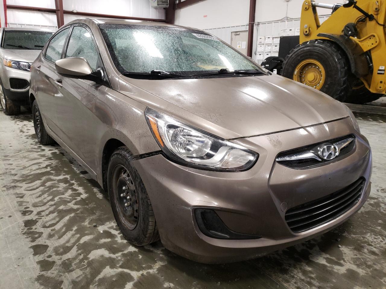 HYUNDAI ACCENT GLS 2014 with VIN KMHCT4AEXEU634305 - Photo from auction