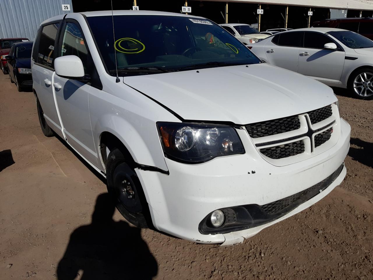 DODGE GRAND CARA 2019 with VIN 2C4RDGEG7KR769436 - Photo from auction