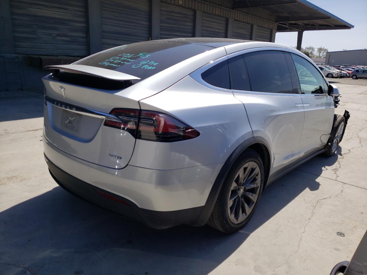 Photo 4 from auction – 2017 TESLA MODEL X with VIN 5YJXCBE22HF065554