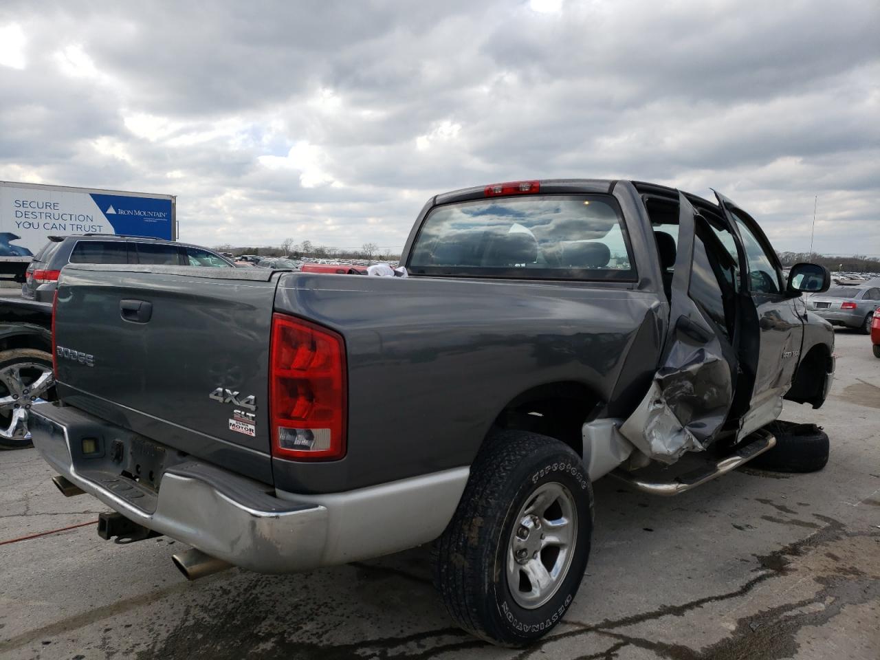 Photo 4 from auction – 2004 DODGE RAM 1500 S with VIN 1D7HU18D84S563186