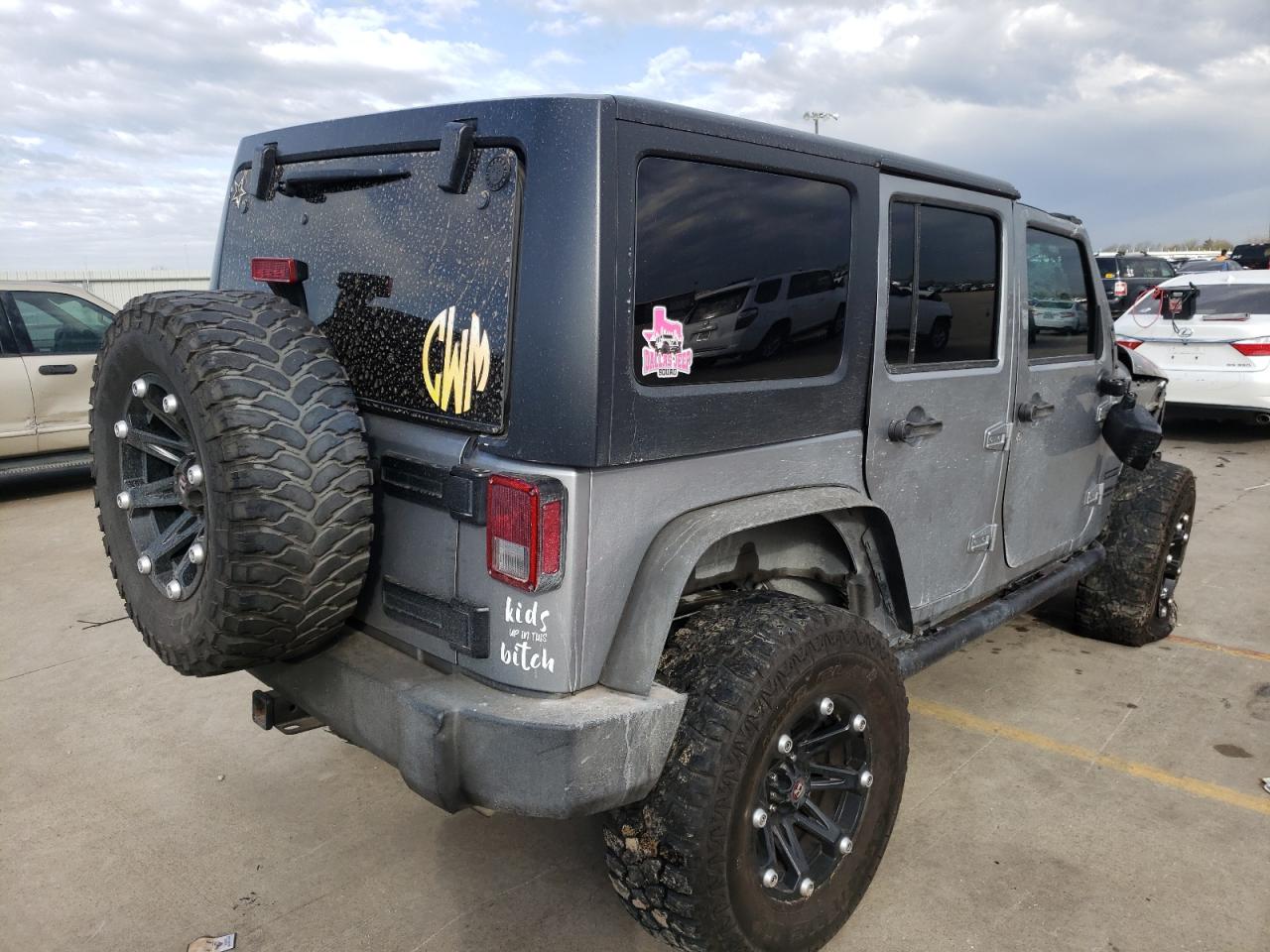 Photo 4 from auction – 2016 JEEP WRANGLER U with VIN 1C4BJWDG8GL224884