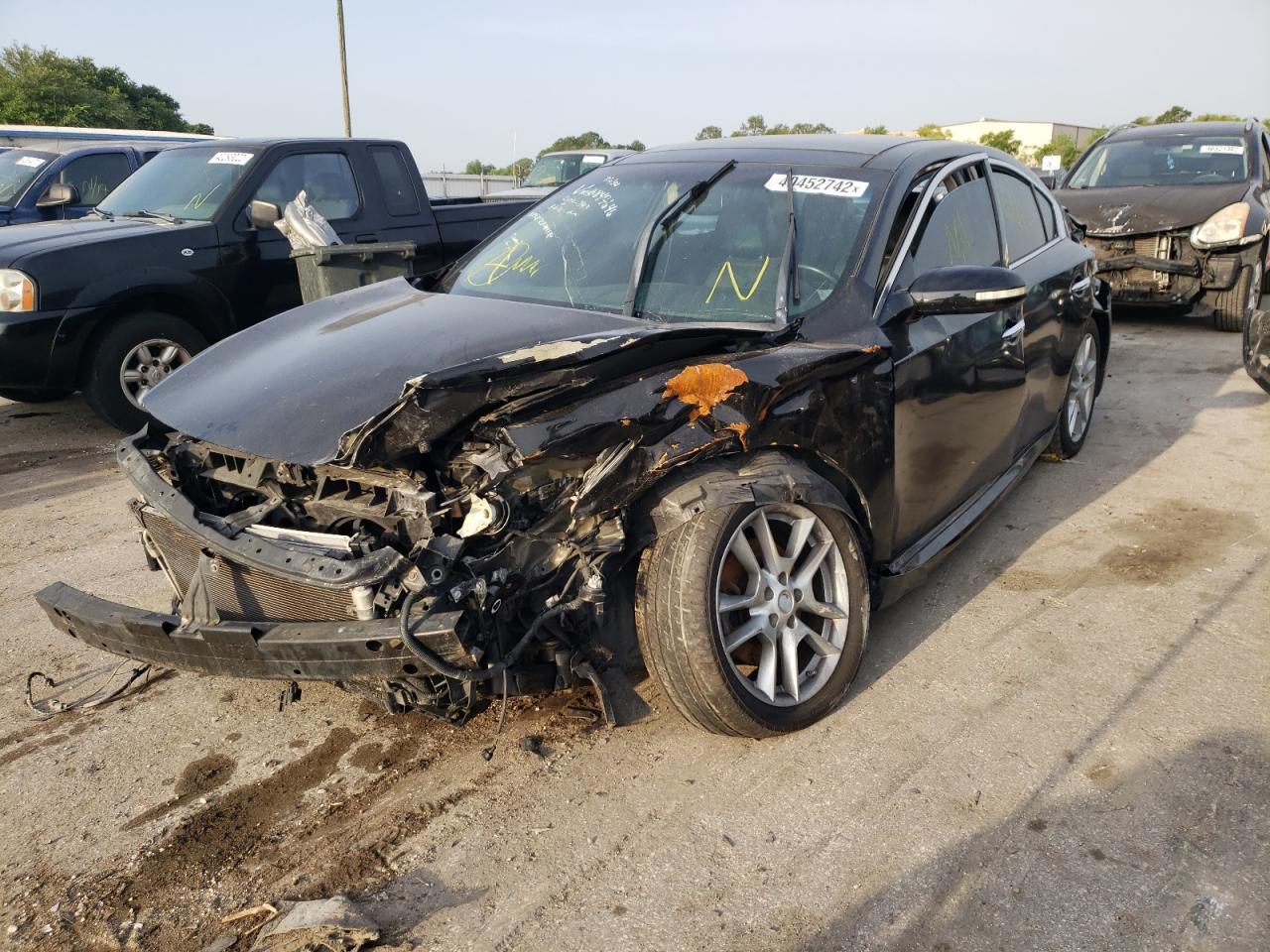 Photo 2 from auction – 2010 NISSAN MAXIMA S with VIN 1N4AA5AP7AC847646