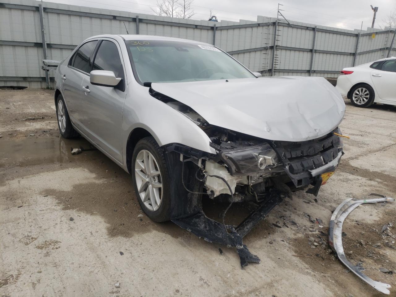 FORD FUSION SEL 2012 with VIN 3FAHP0JA4CR225067 - Photo from auction