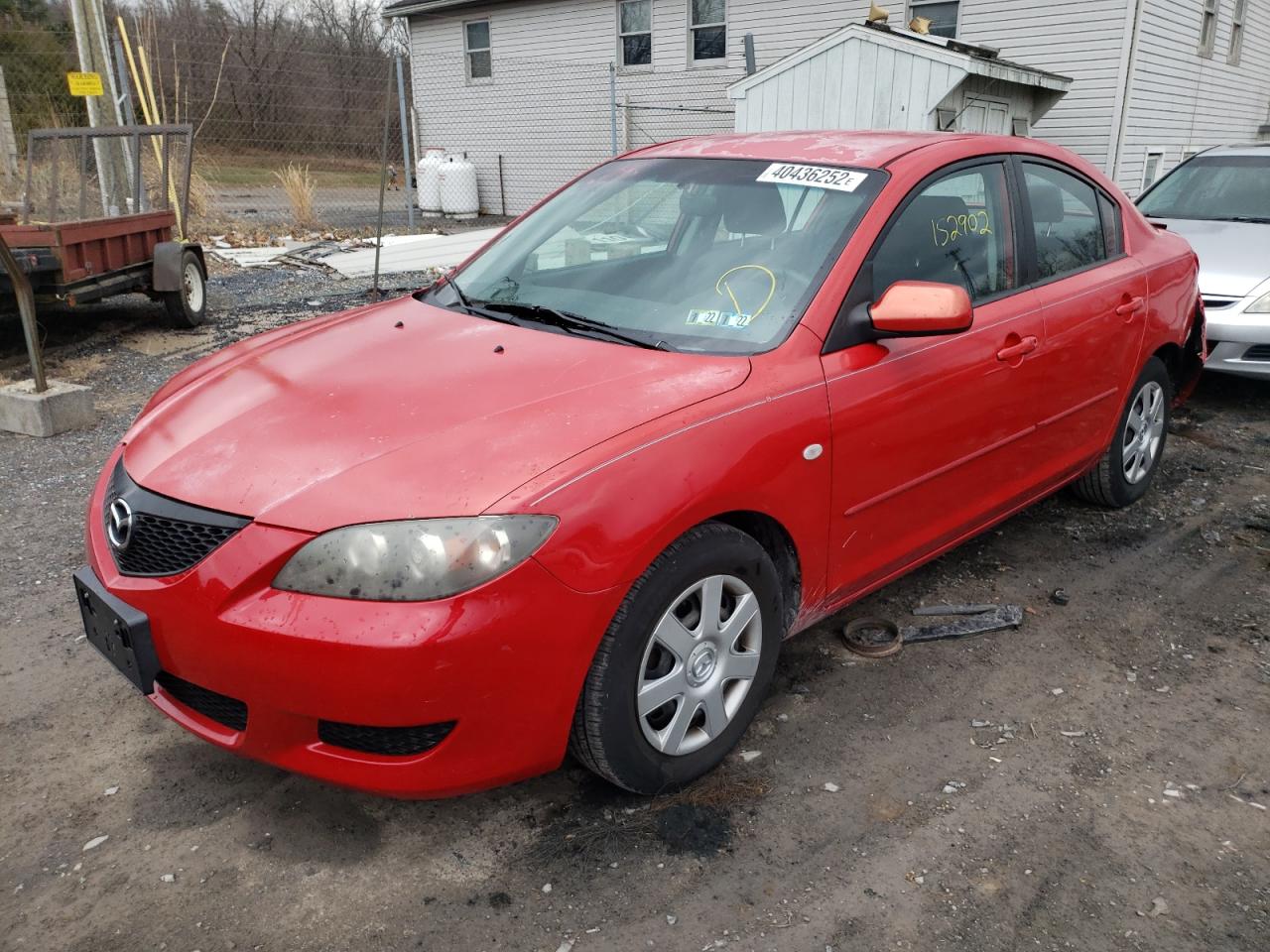 Photo 2 from auction – 2005 MAZDA 3 I with VIN JM1BK12F051345525