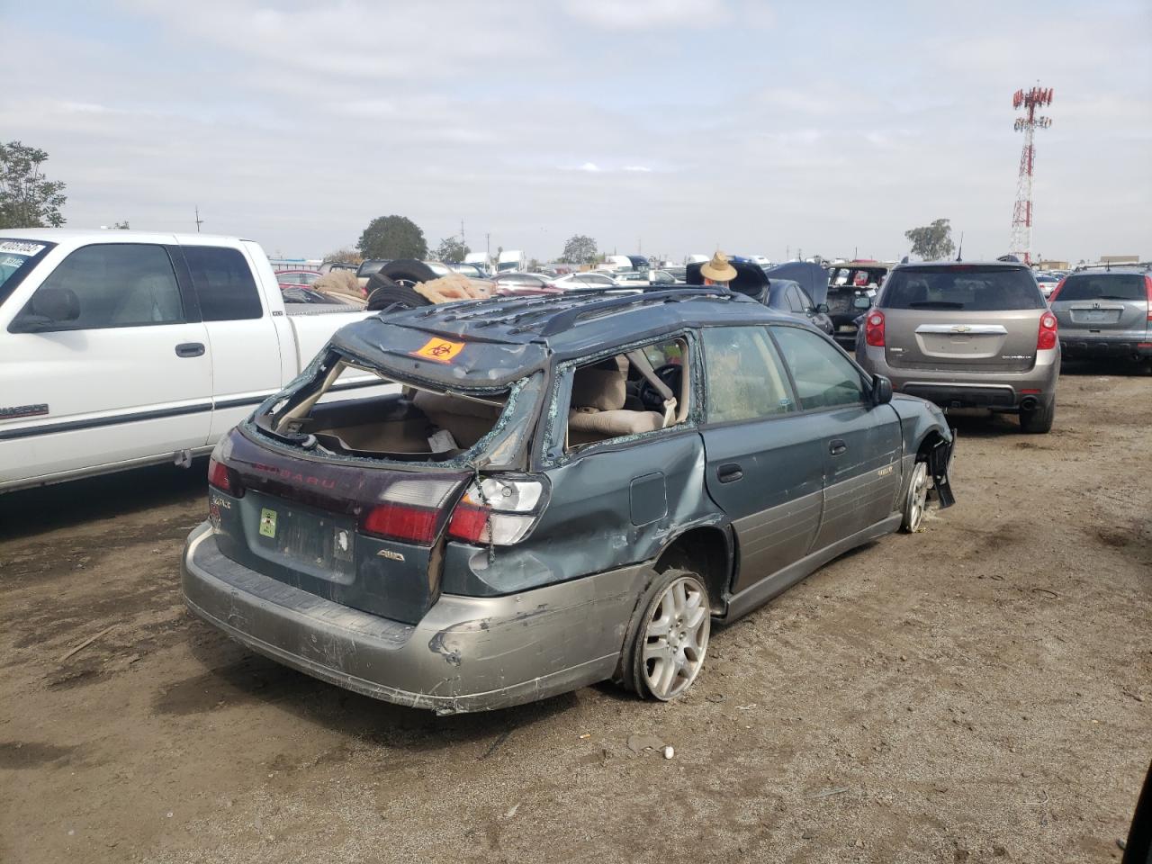 Photo 4 from auction – 2001 SUBARU LEGACY OUT with VIN 4S3BH675717633156