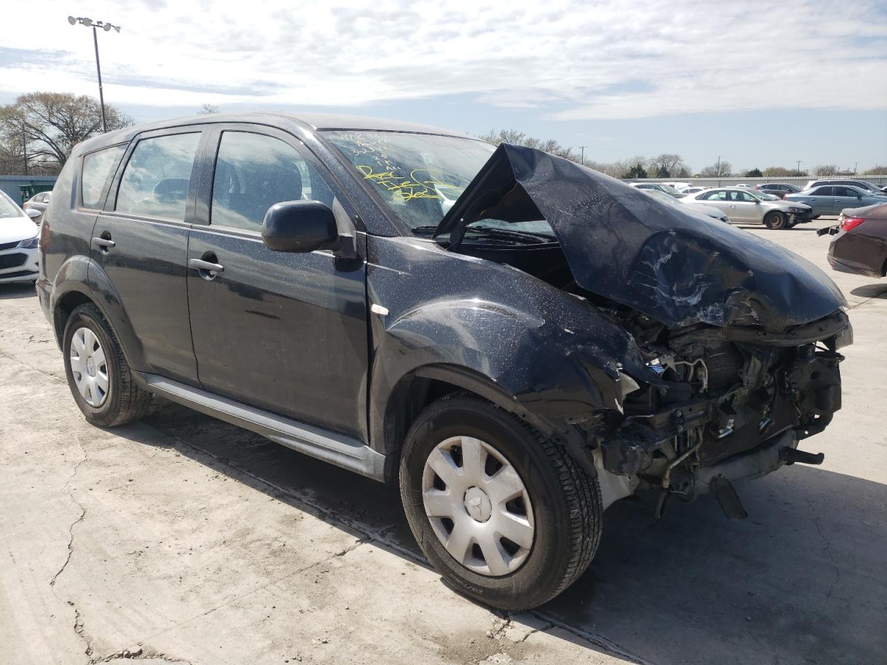 MITSUBISHI OUTLANDER 2010 with VIN JA4AS2AW1AZ004546 - Photo from auction
