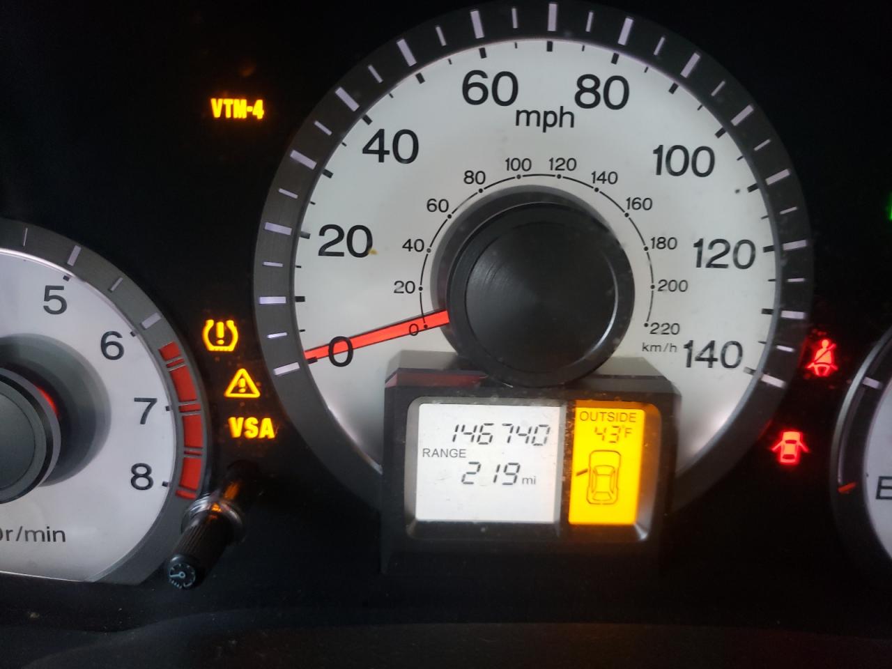 Photo 8 from auction – 2011 HONDA PILOT EX with VIN 5FNYF4H46BB054892