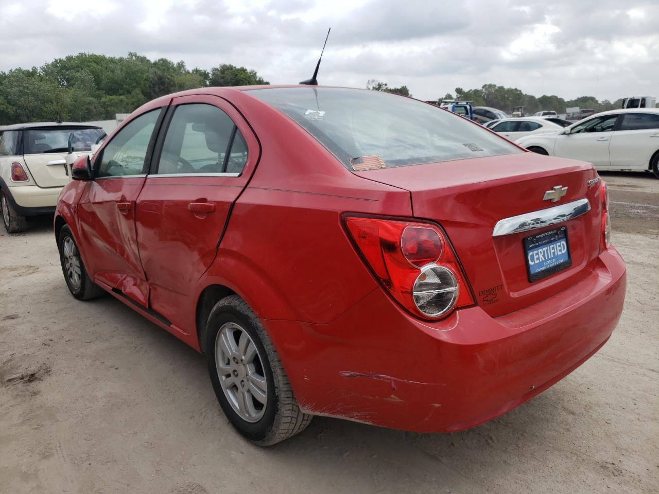 Photo 3 from auction – 2013 CHEVROLET SONIC LT with VIN 1G1JC5SH6D4178711