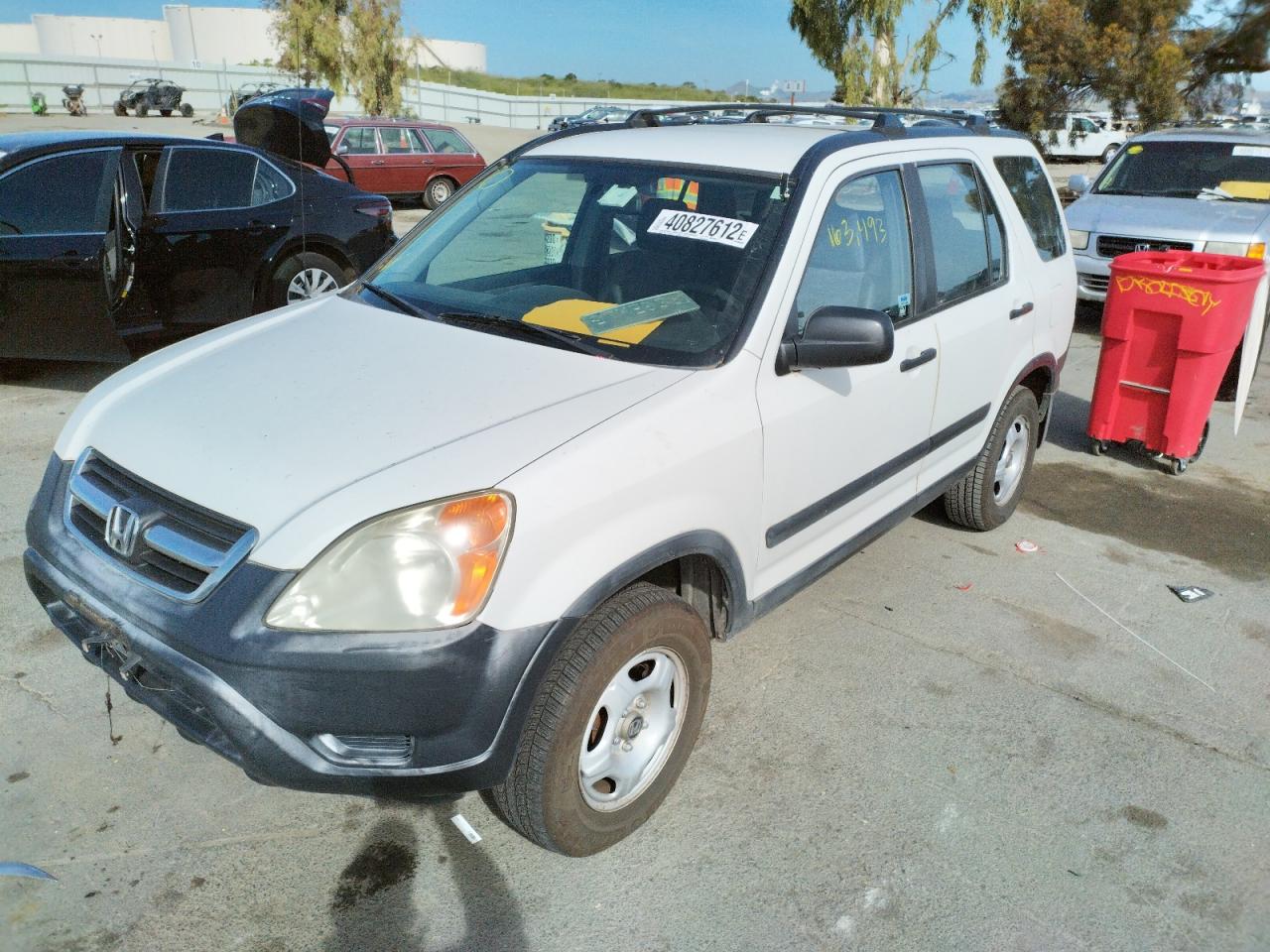 Photo 2 from auction – 2004 HONDA CR-V LX with VIN JHLRD68424C005343
