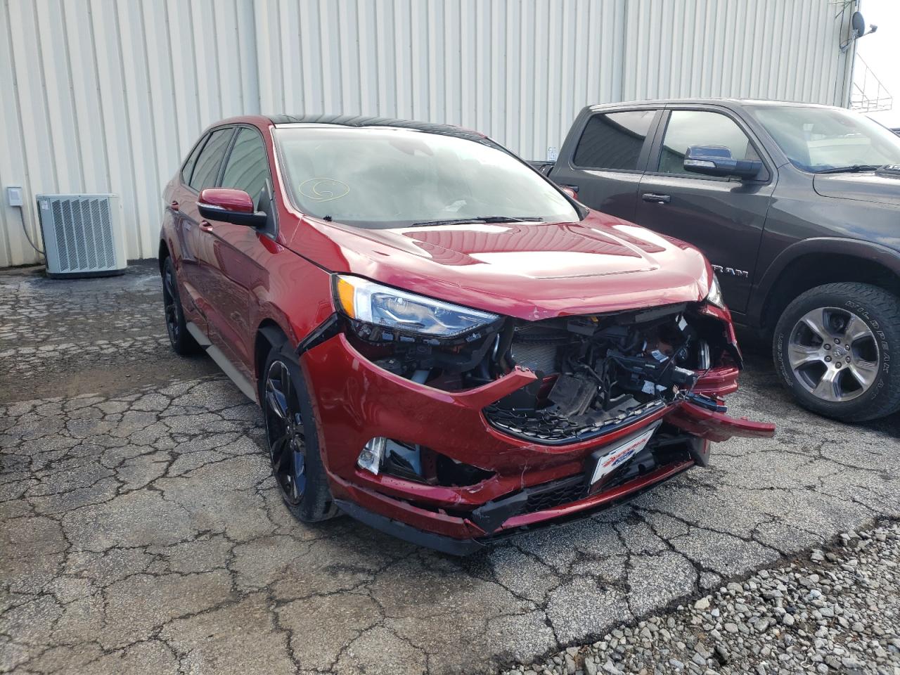FORD EDGE ST 2019 with VIN 2FMPK4AP8KBB26406 - Photo from auction