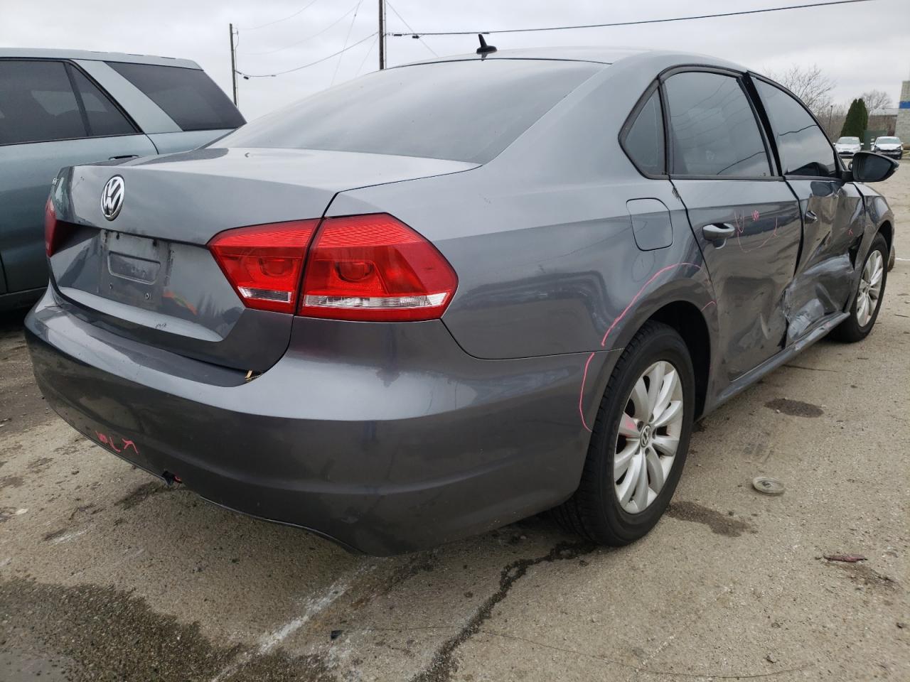 Photo 4 from auction – 2012 VOLKSWAGEN PASSAT S with VIN 1VWAH7A36CC019263