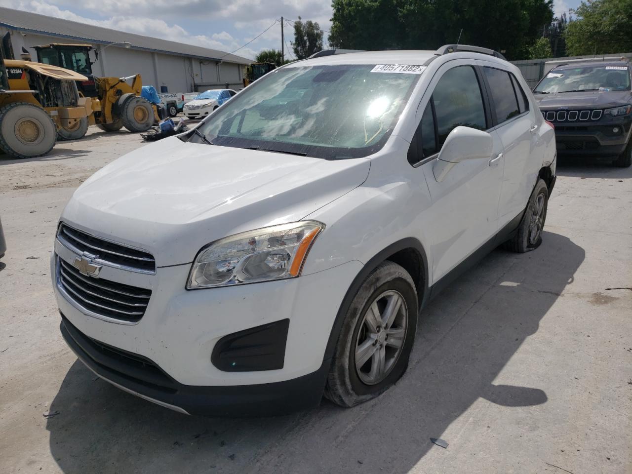 Photo 2 from auction – 2016 CHEVROLET TRAX 1LT with VIN 3GNCJLSBXGL173930