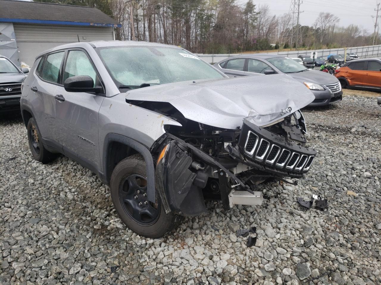 JEEP COMPASS SP 2018 with VIN 3C4NJCAB9JT182077 - Photo from auction